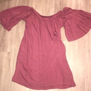 Ava Sky NWOT off the shoulder dress M